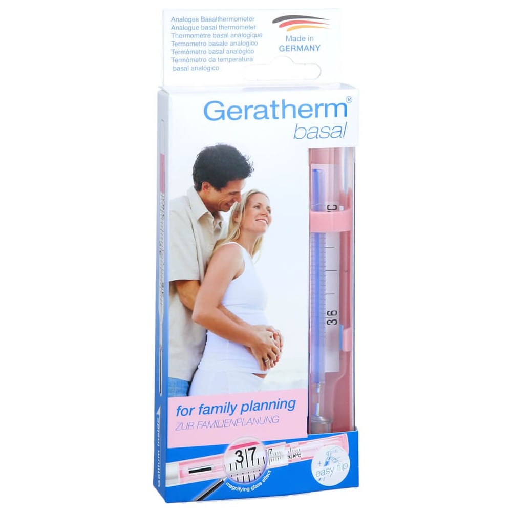 Geratherm Basal Analoges Zyklusthermometer
