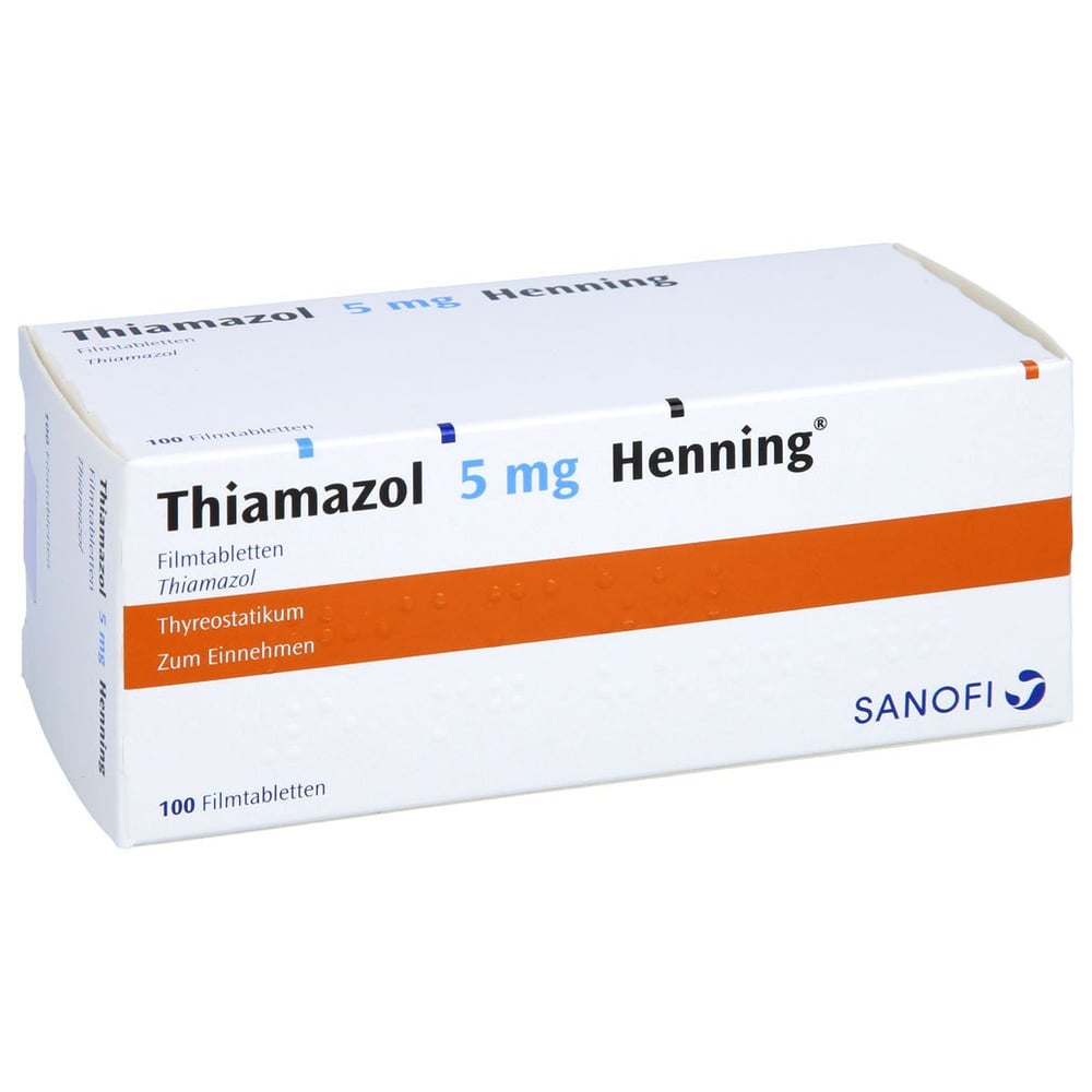 Thiamazol 5 mg Henning
