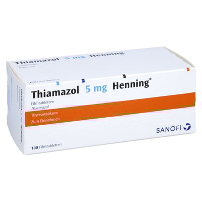 Thiamazol 5 mg Henning
