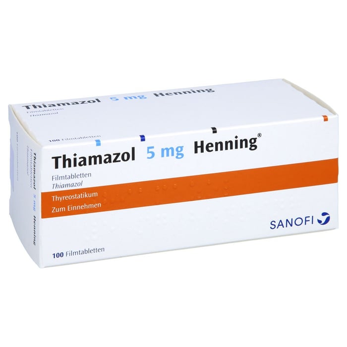 Thiamazol 5mg Henning