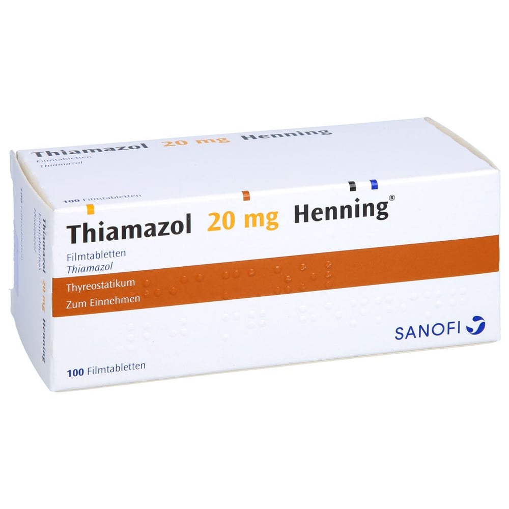 Thiamazol 20 mg Henning