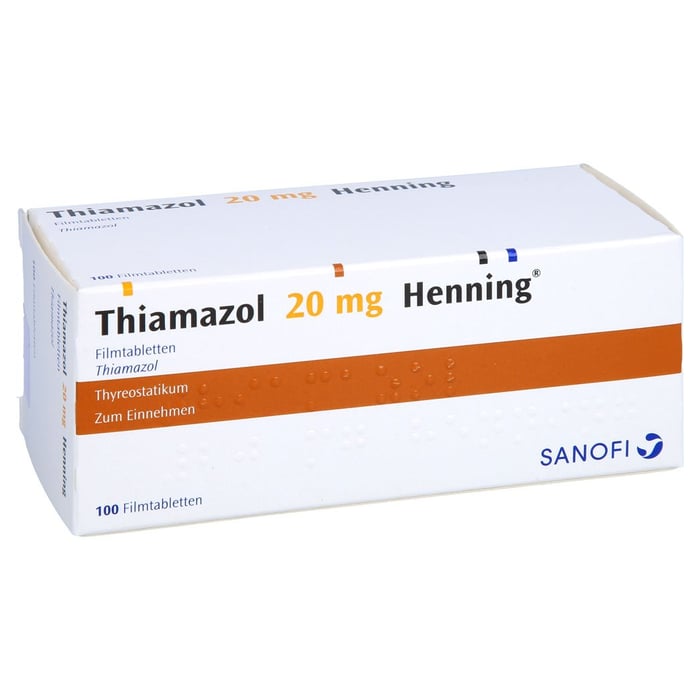 Thiamazol 20mg Henning