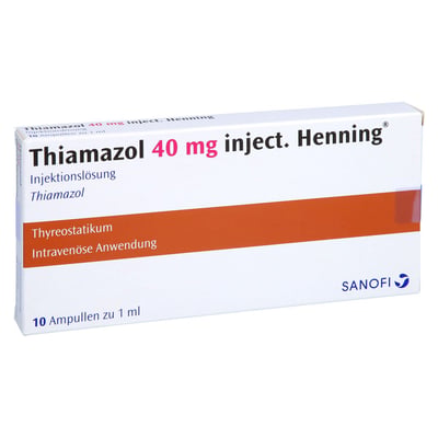 Thiamazol 40 mg Henning Produktbild 1