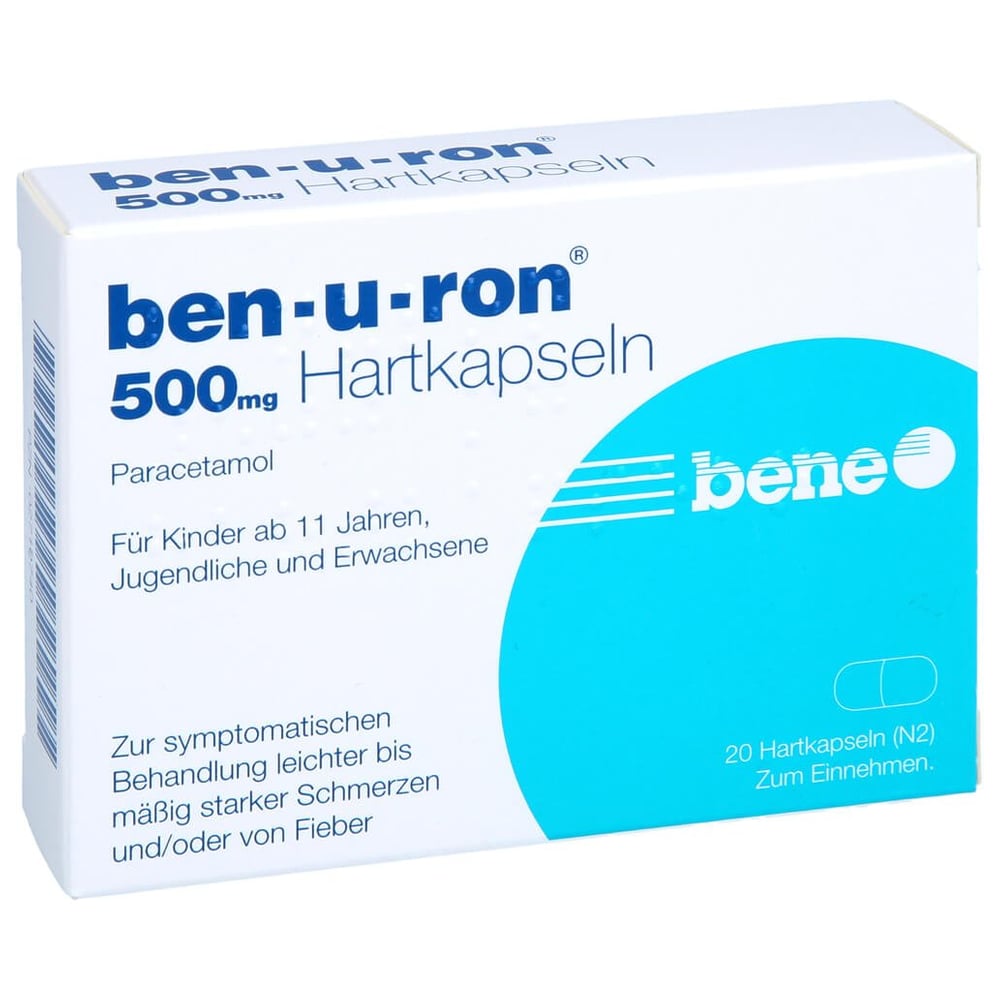 Ben-u-ron 500 mg ab 11 Jahren Bene
