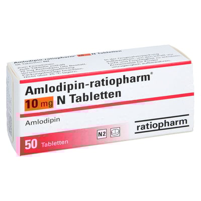 Amlodipin-ratiopharm 10 mg N
