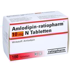 Amlodipin-ratiopharm 10 mg N