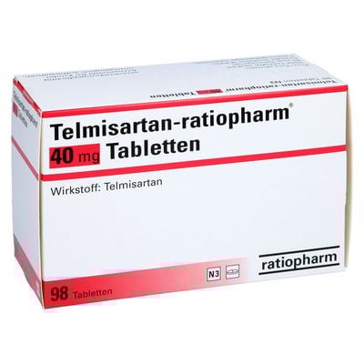 Telmisartan-ratiopharm 40 mg