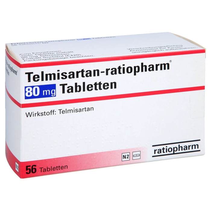 Telmisartan-ratiopharm 80mg