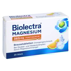 Biolectra Magnesium 365 mg fortissimum Orangengeschmack