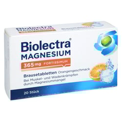 Biolectra Magnesium 365 mg fortissimum Orangengeschmack