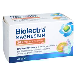 Biolectra Magnesium 365 mg fortissimum Orangengeschmack