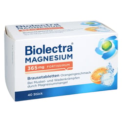Biolectra Magnesium 365 mg fortissimum Orangengeschmack