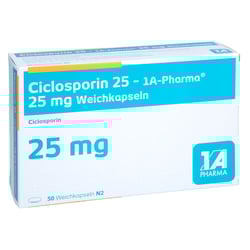 Ciclosporin 25-1A Pharma