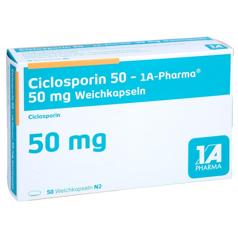 Ciclosporin 50-1A Pharma
