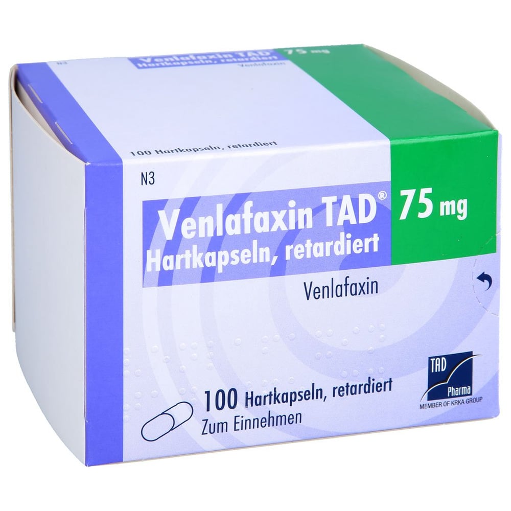 Venlafaxin TAD 75 mg