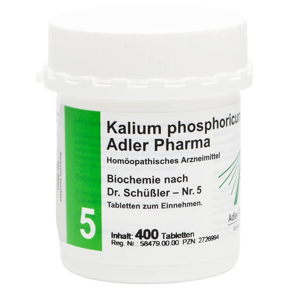 Biochemie Adler 5 Kalium Phosphoricum D 6 Adler Ph