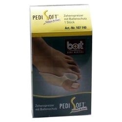 Bort PediSoft Zehenspreizer mit Ballenschutz tran.