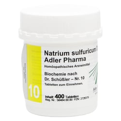 Biochemie Adler 10 Natrium Sulfuricum D 6 Adler Ph