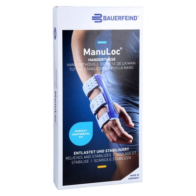 Manuloc Handgelenk Stabilorth. Größe 1 titan Produktbild 1