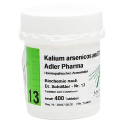 Biochemie Adler 13 Kalium Arsenicosum D12 Adler Ph