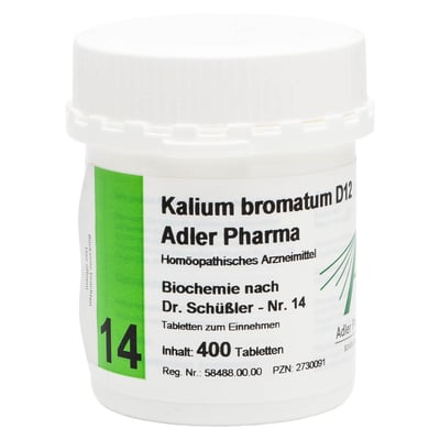 Biochemie Adler 14 Kalium Bromatum D12 Adler Pharm
