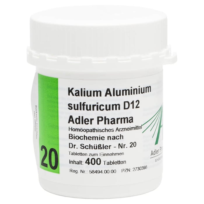 Biochemie Adler 20 Kalium-Aluminium Sulf.D12 Adler