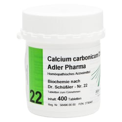 Biochemie Adler 22 Calcium Carbonicum D12 Adler Ph