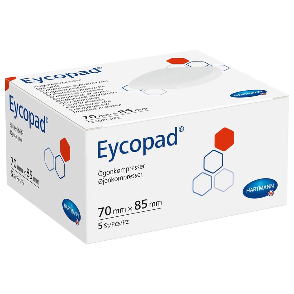 Eycopad Augenkompressen 70x85 mm unsteril