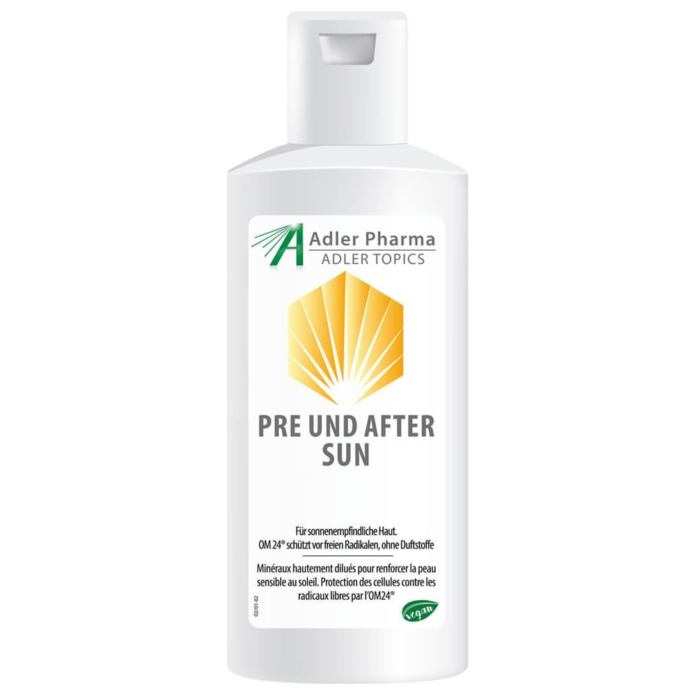 Mineralstoff Pre und After Sun mit Aloe Vera
