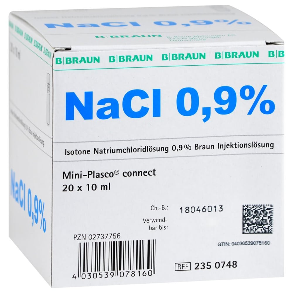 Kochsalzlösung 0.9% Mini-Plasco connect