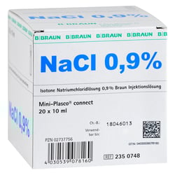 Kochsalzlösung 0.9% Mini-Plasco connect