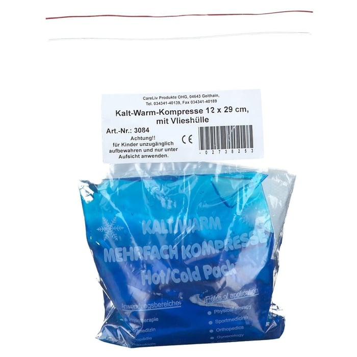 Kalt-Warm Kompresse 12x29 cm mit Vliesh lle