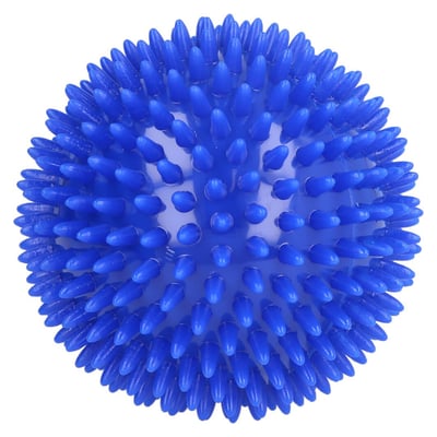 Massageigelball 10 cm blau Produktbild 1