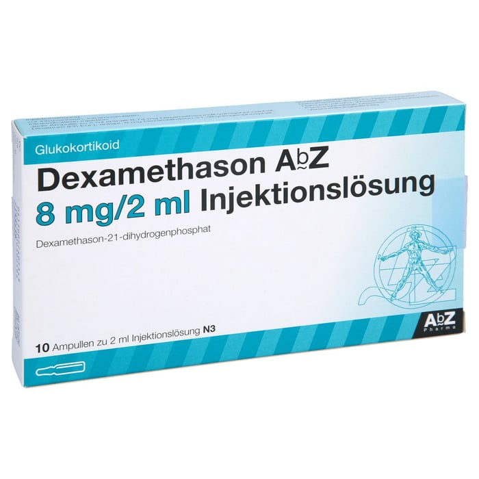 Dexamethason AbZ 8mg/2ml Injektionslösung