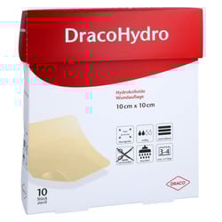 Dracohydro Hydrokoll.Wundauflage 10x10 cm