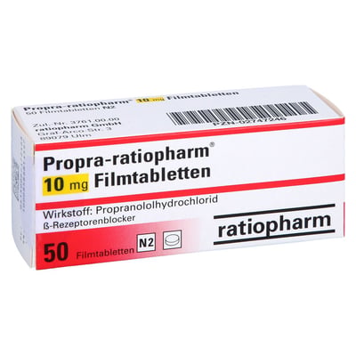Propra-ratiopharm 10 mg Produktbild 1