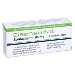 Eisensulfat Lomapharm 65 mg