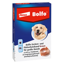 Bolfo Flohschutzband braun f.große Hunde
