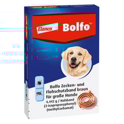 Bolfo Flohschutzband braun f.große Hunde