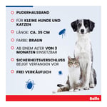 Bolfo Flohschutzband braun f.kleine Hunde/Katzen Produktbild 6