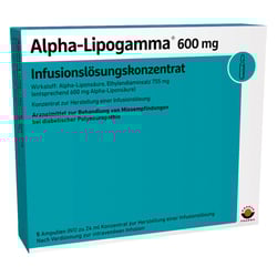 Alpha-lipogamma 600 mg Infusionslsg.-Konzentrat
