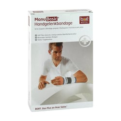 Bort ManuBasic Bandage links Xl schwarz