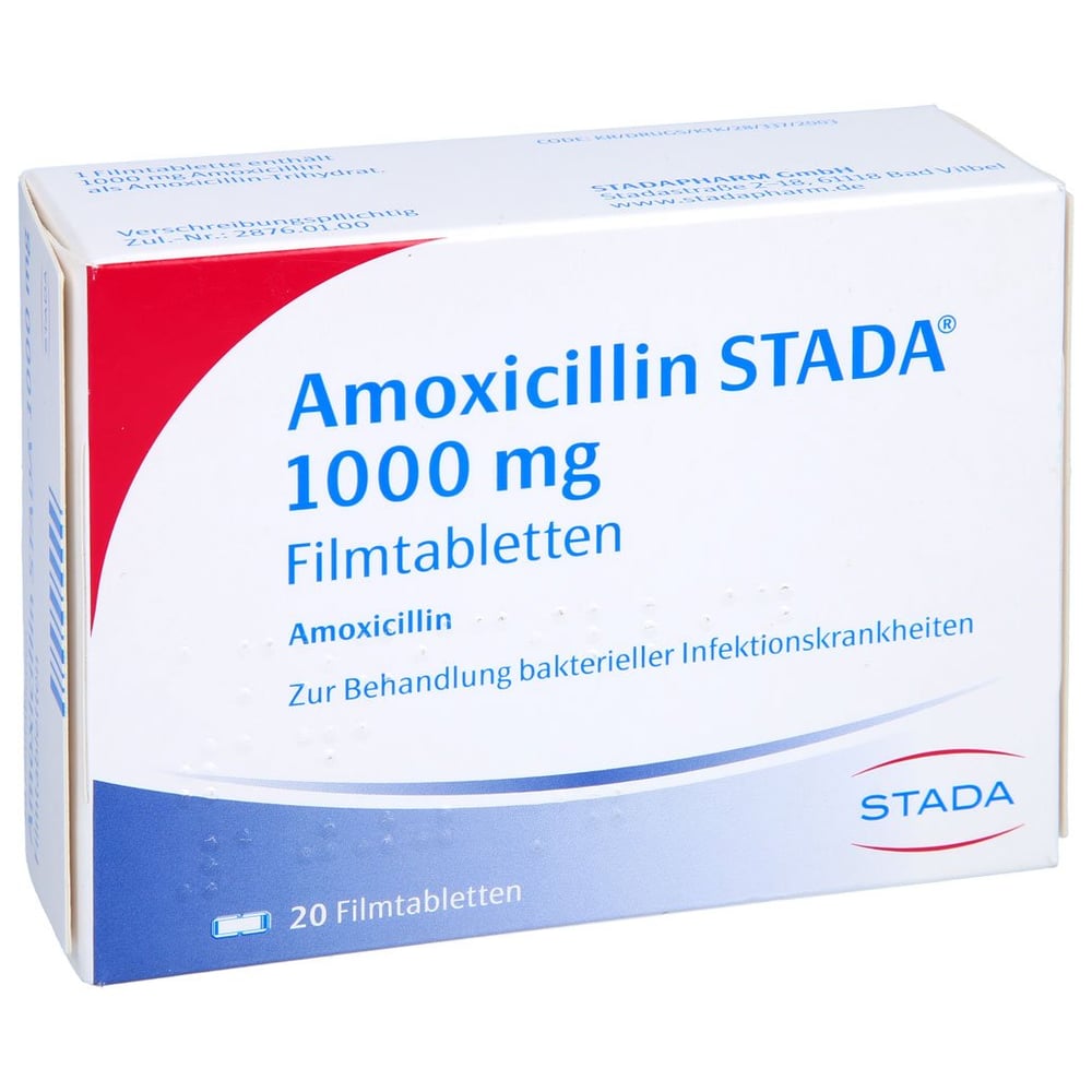 Amoxicillin STADA 1000 mg