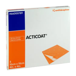 Acticoat Antimikrobieller Verband 10x10 cm