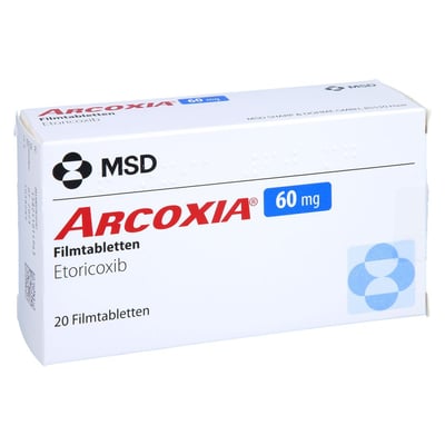 Arcoxia 60 mg Produktbild 1
