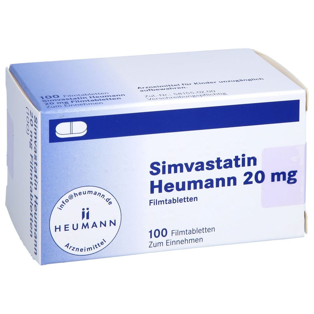 Simvastatin Heumann 20 mg