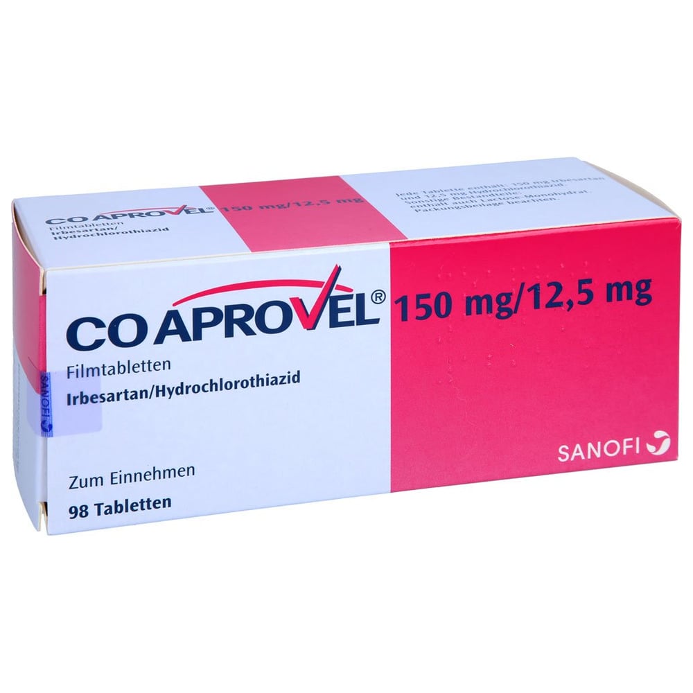 CoAprovel 150 mg/12,5 mg