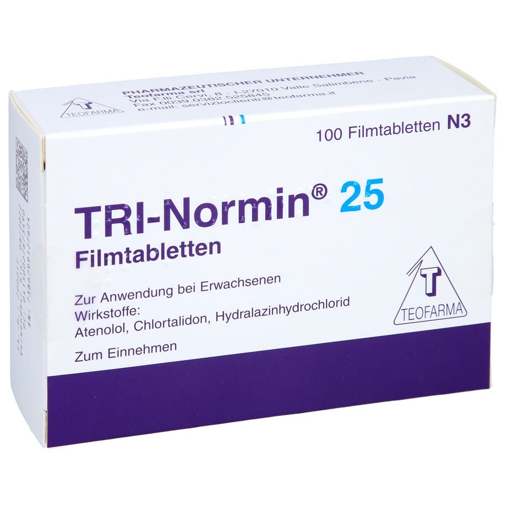 TRI-NORMIN 25 Filmtabletten