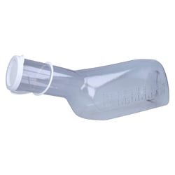 Urinflasche Kunststoff Männer glasklar 1000 ml