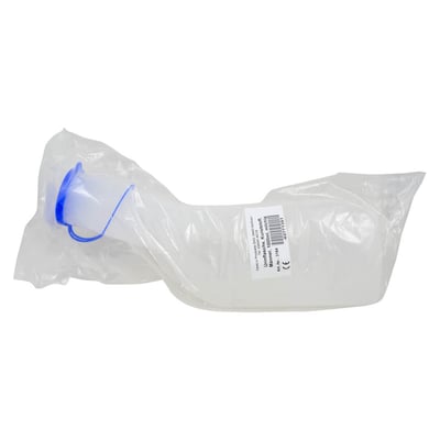 Urinflasche Kst. Männer m. Verschluß 1000 ml milchig Produktbild 1